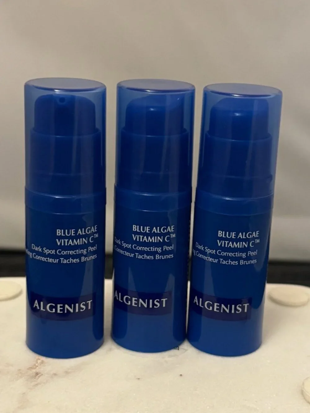 Set of 3   Algenist Blue Algae Vitamin C Peel